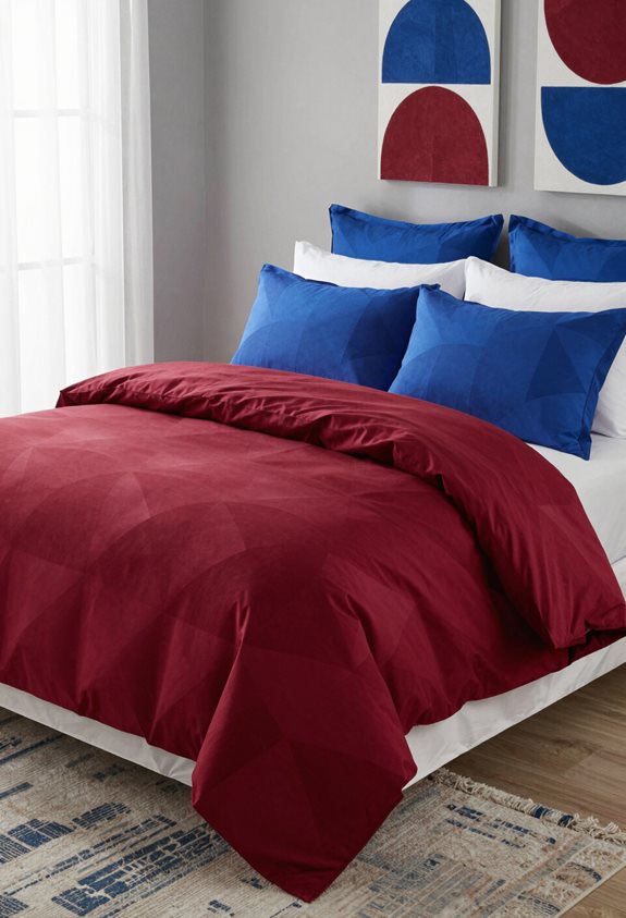 motifs géométriques dans les textiles