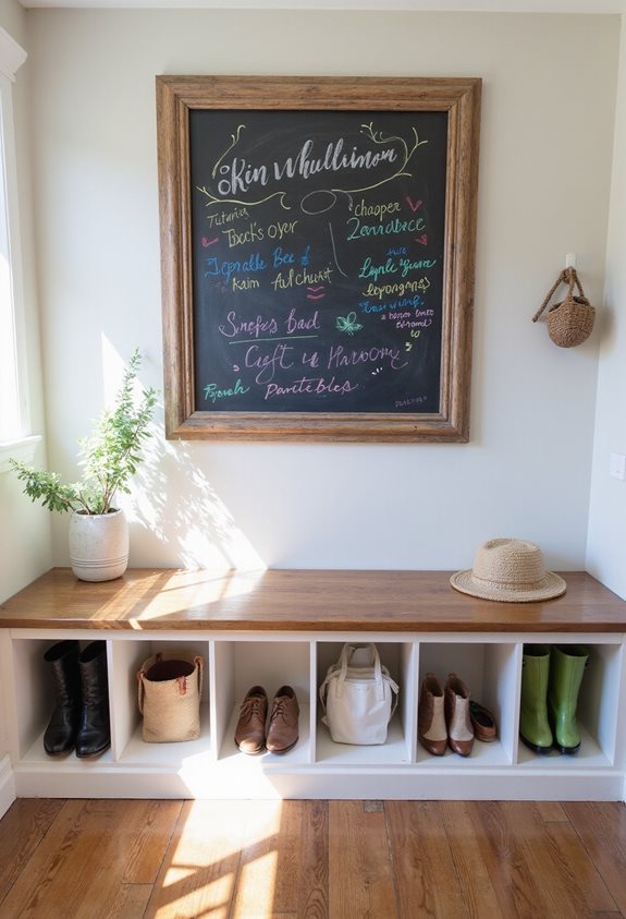 incorporer un rappel sur un tableau noir