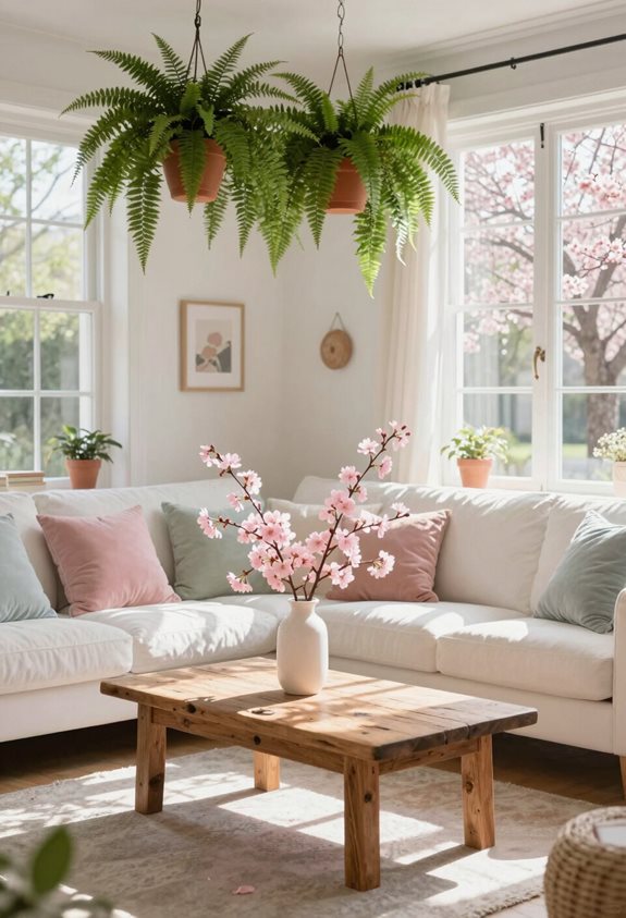 incorporer des éléments naturels à l'intérieur