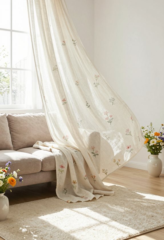 tissus légers pour le printemps