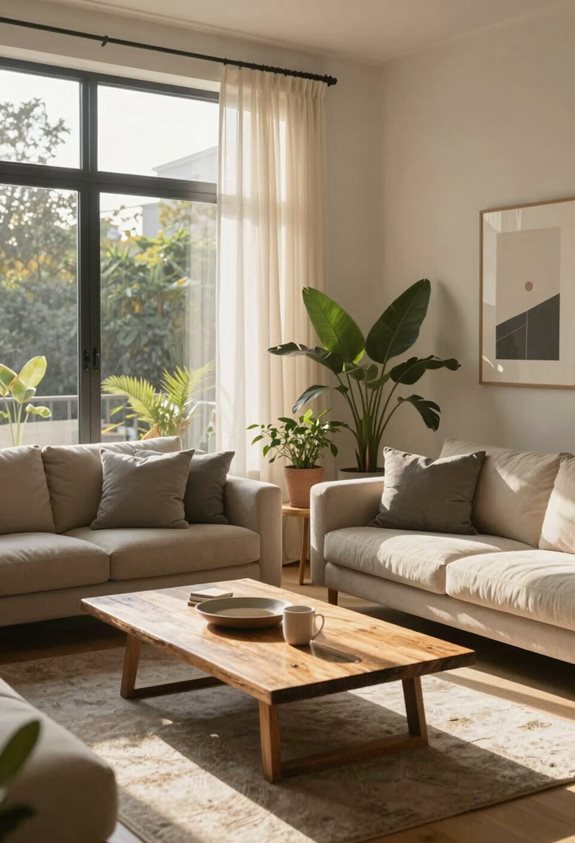 maximiser la lumière naturelle à l'intérieur