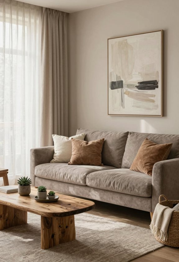 les éléments naturels améliorent la décoration