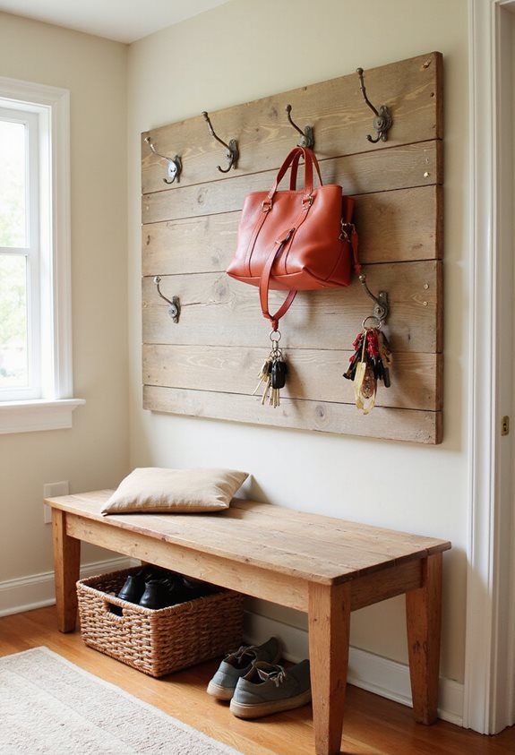 organiser l'entrée avec des accroches