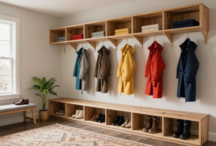 idées de conception d'entrée organisée