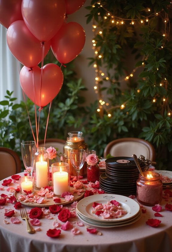 sélections de playlist sur le thème romantique