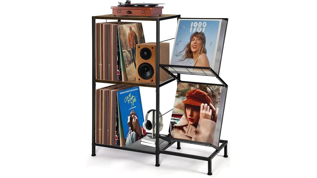 support de vinyle rustique