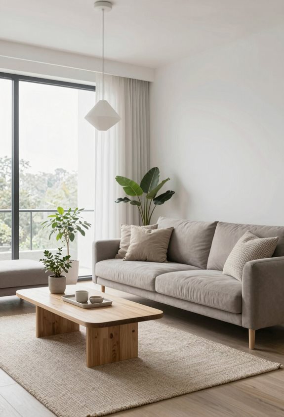 palette de couleurs du design scandinave