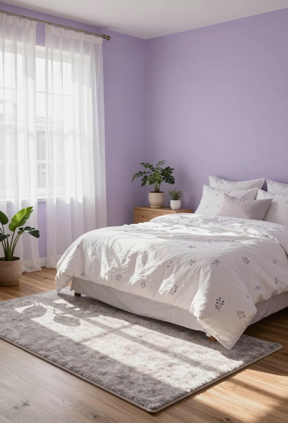 choix de palette de couleurs sereines