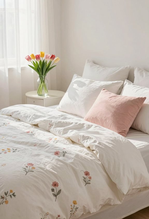 idées de mise à jour de literie de printemps