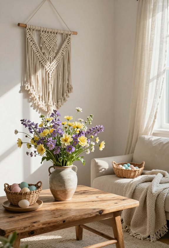 idées de décoration faites main pour le printemps