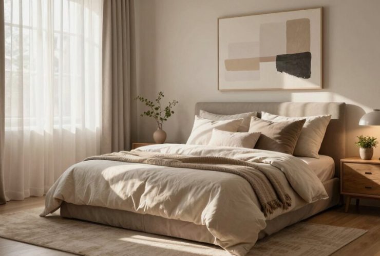 inspirations de chambres taupe et beige