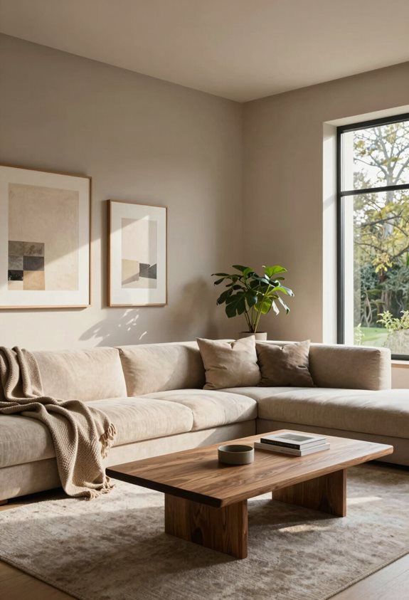 Le taupe améliore le minimalisme moderne