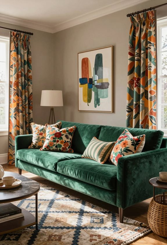 les motifs taupe se mélangent magnifiquement