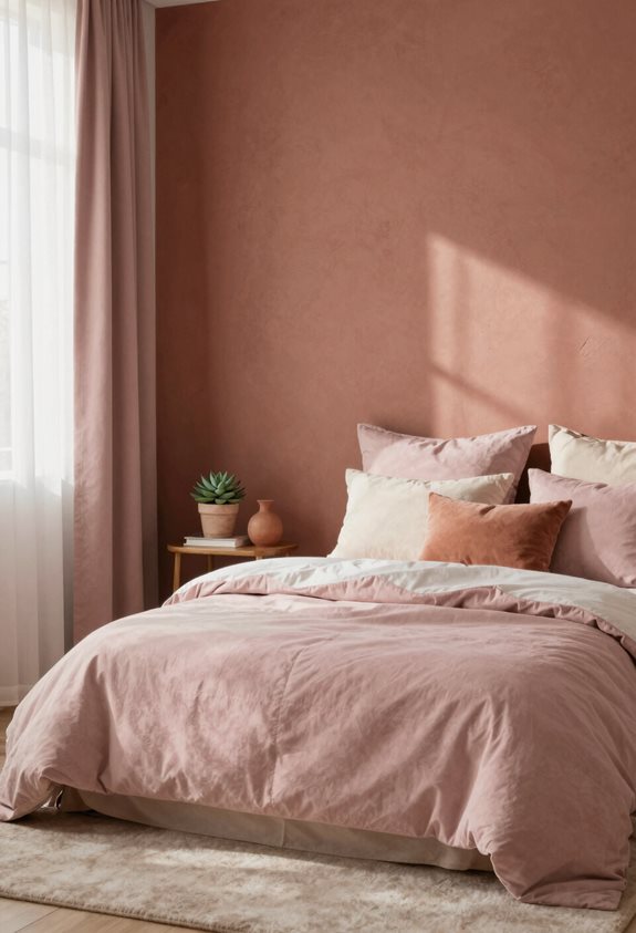 mur d'accent en terre cuite beauté