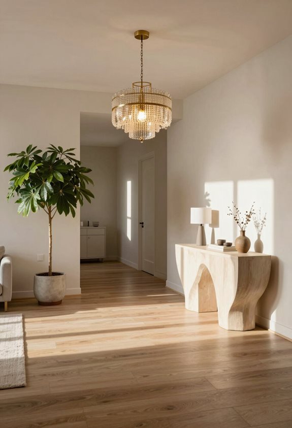 éclairage réfléchi pour l'ambiance