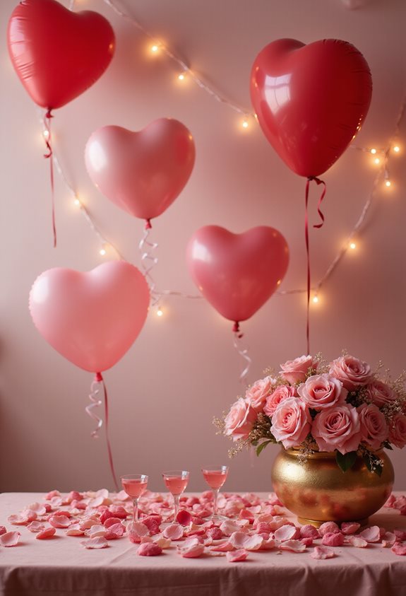 palettes de couleurs pour la Saint-Valentin