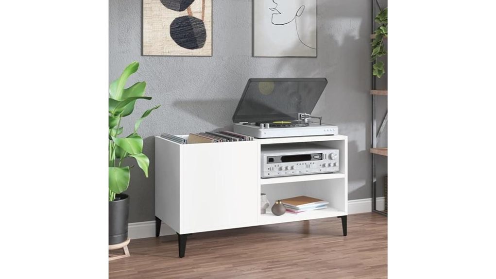 armoire de rangement pour disques vinyles