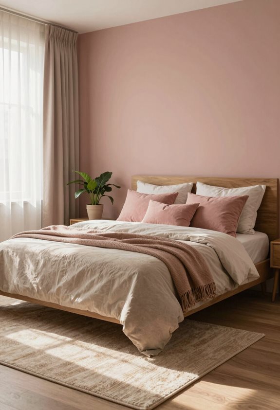 rose neutre chaud harmonie