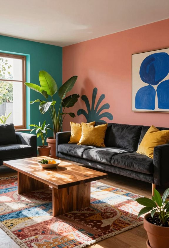 couleurs accueillantes pour les espaces ouverts