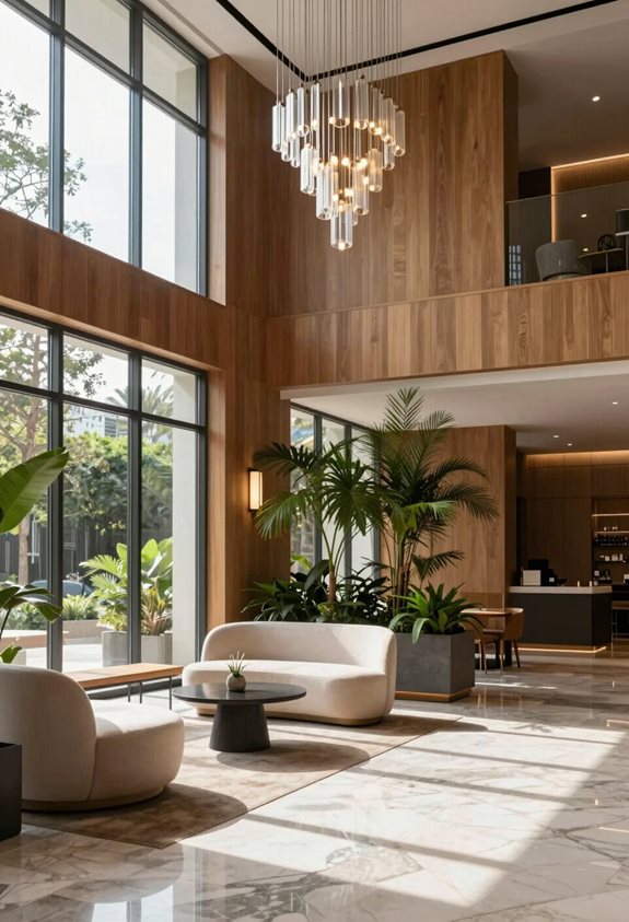 une entrée accueillante crée du confort