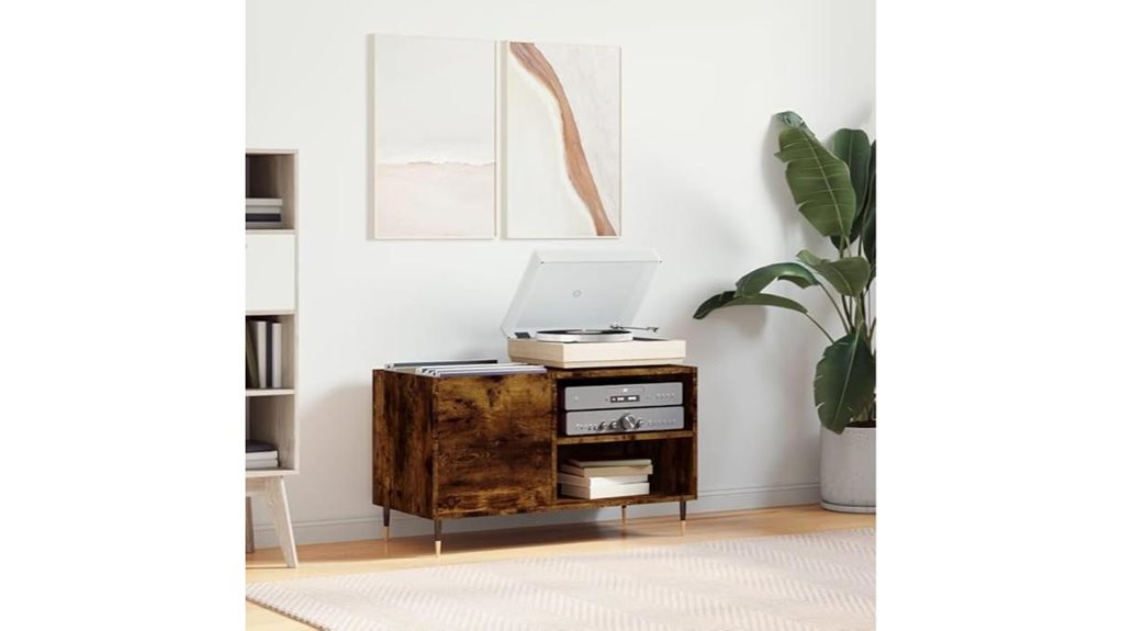 armoire de rangement en vinyle en bois