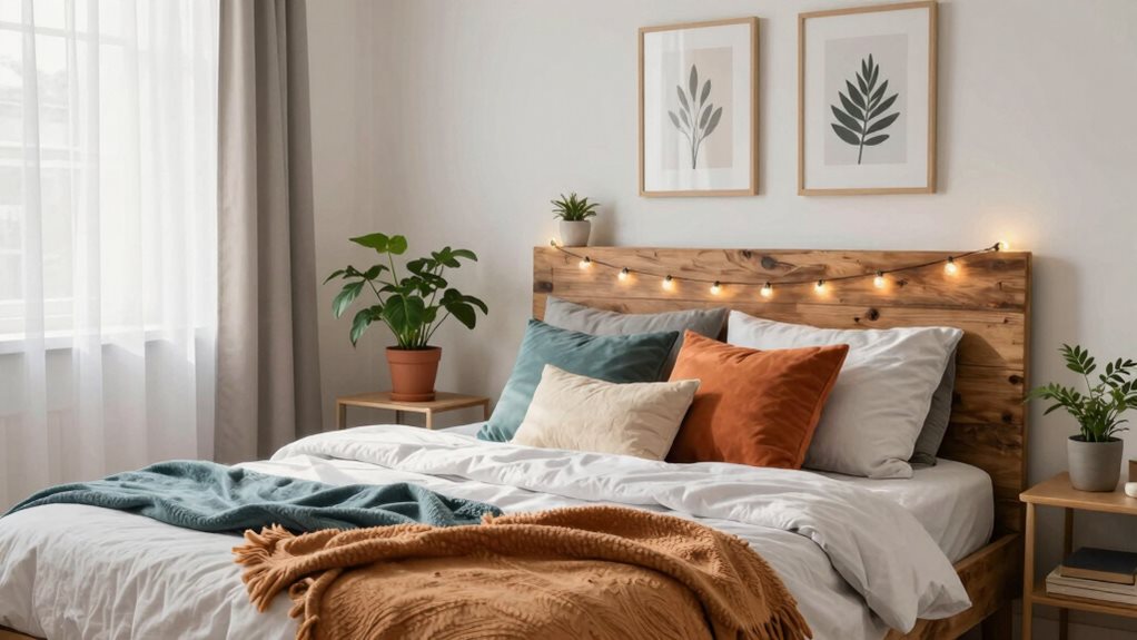 idées de chambre à coucher à petit budget