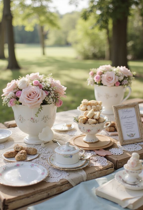 signe de charmante tea party