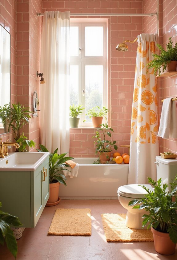 fraîcheur citronnée inspirée pour la salle de bain