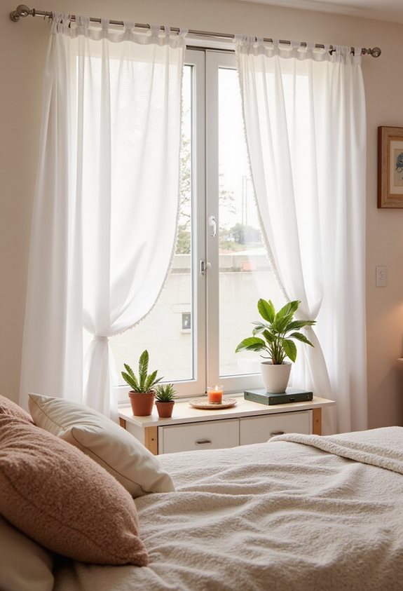 solutions créatives de tension de rideau