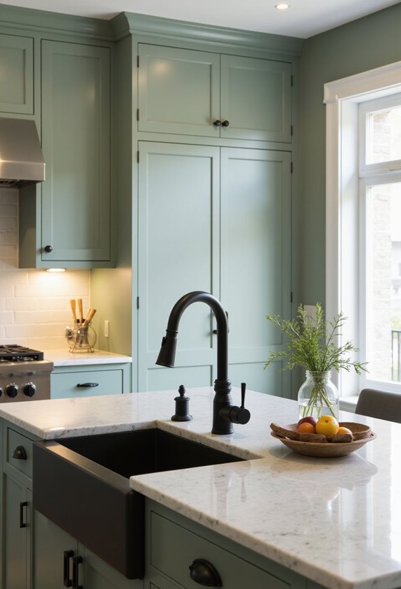 accessoires de cuisine noirs élégants