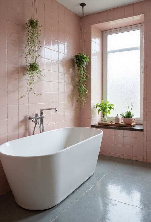 minimalisme avec des accents colorés