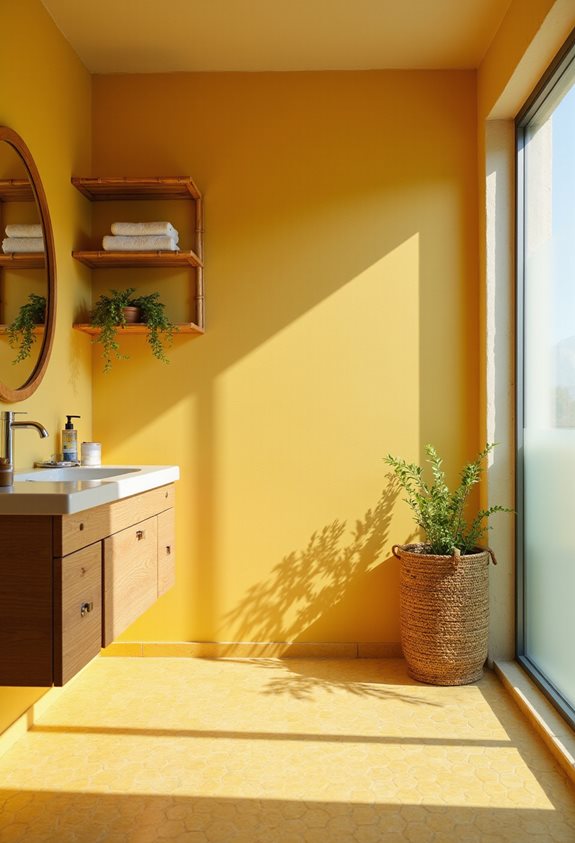 matériaux naturels pour les salles de bain