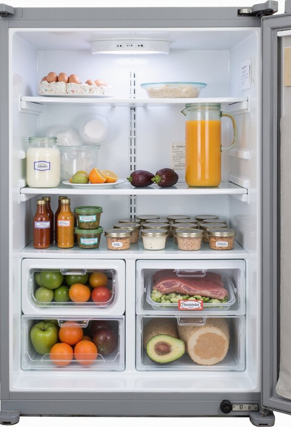 optimiser le rangement alimentaire dans le réfrigérateur