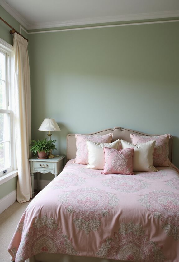 sauge apaisante et douce rose