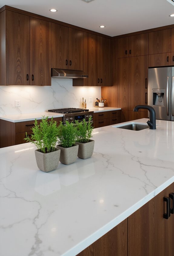 finitions en bois de noyer uniques