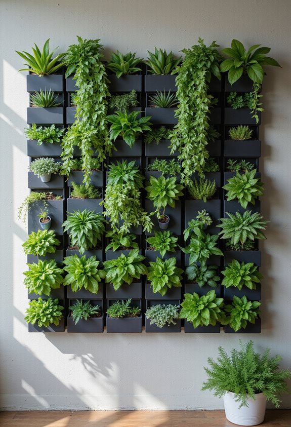 grille de plantes saisonnière réglable