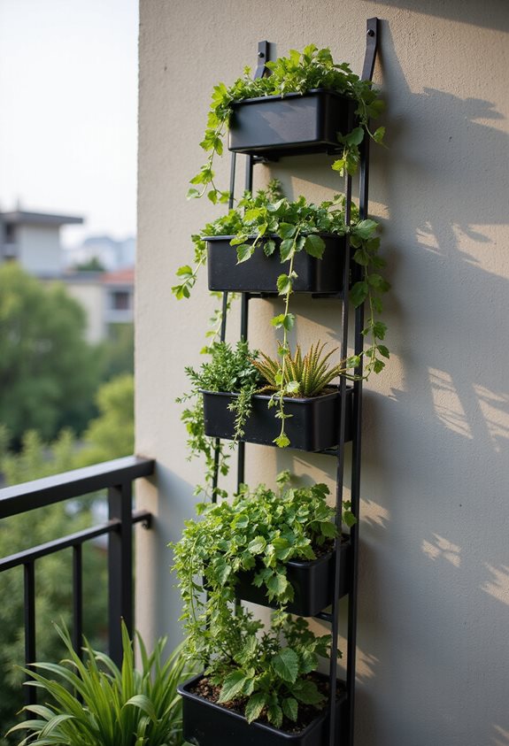 éain de jardin étagère