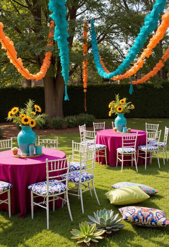 des couleurs vives pour des célébrations inoubliables