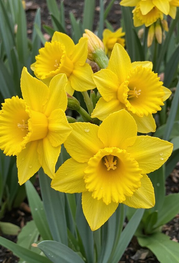 jardin joyeux jaune éclatant