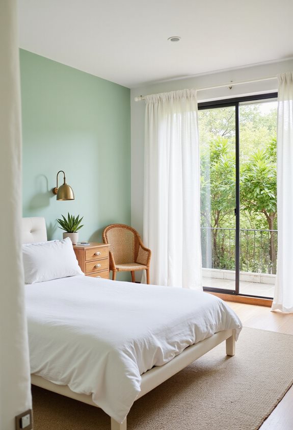 bureau minimaliste géré par la noix de coco