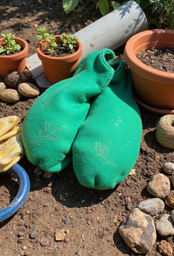 genouillères de jardinage confortables et propres