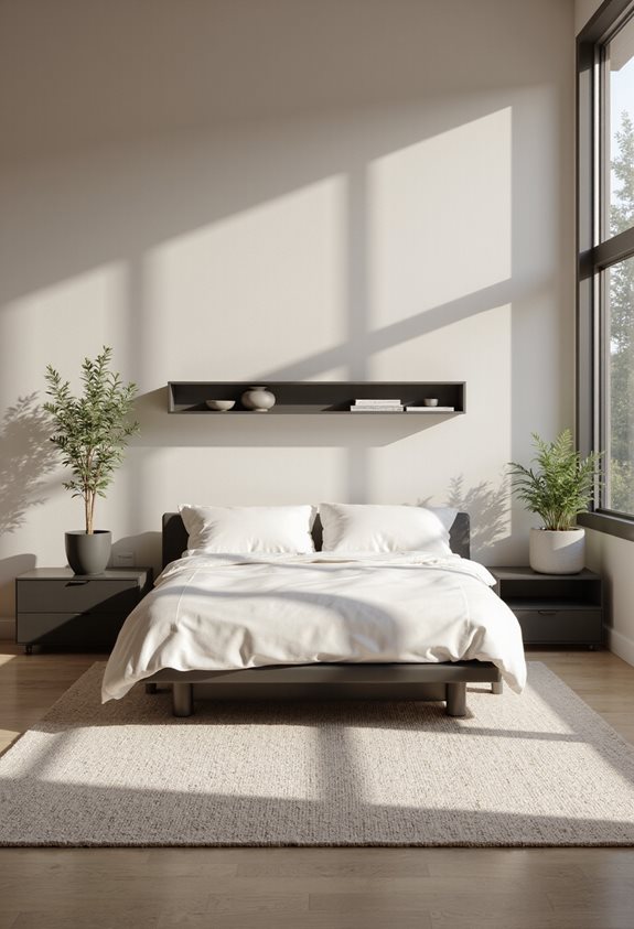 tapis de sol en taupe cosy