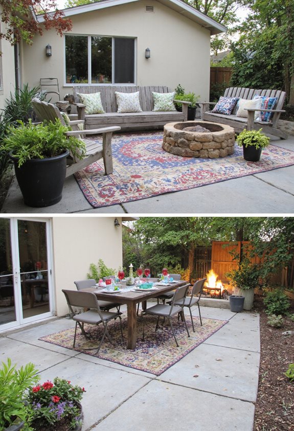 créer des zones de patio confortables