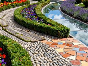 idées créatives de bordure de jardin