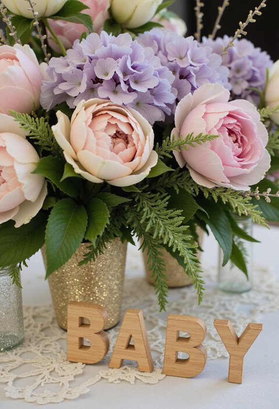 déco de baby shower fait maison