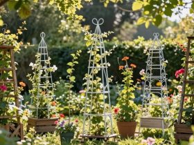 idées de treillis de jardin DIY