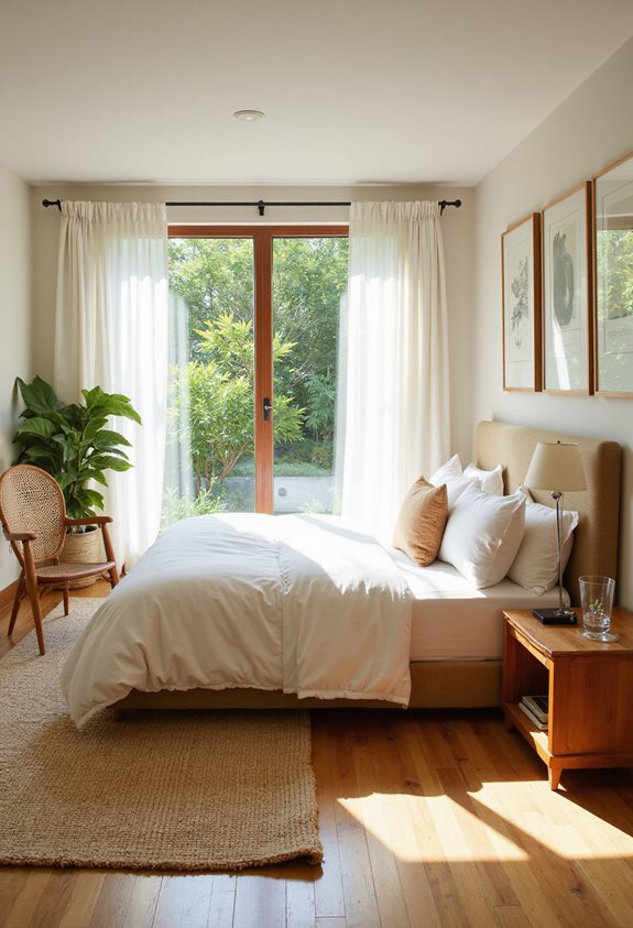 revour décoration deur de bambou chaleureux et écologique