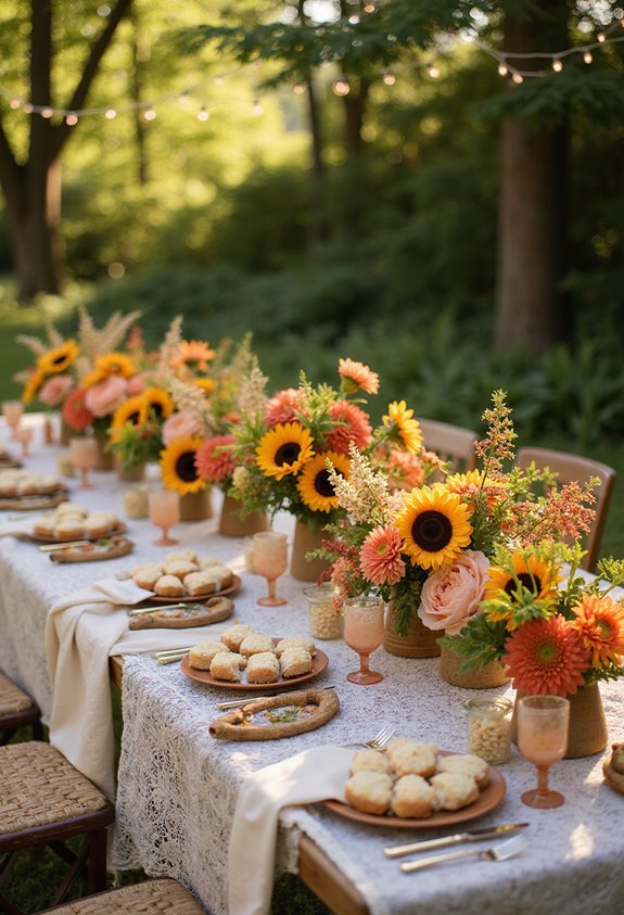 fin de la célébration des couleurs d'été