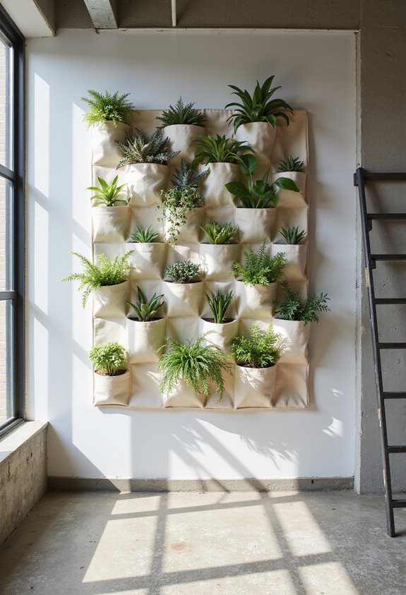 solutions de jardin de poche en tissu