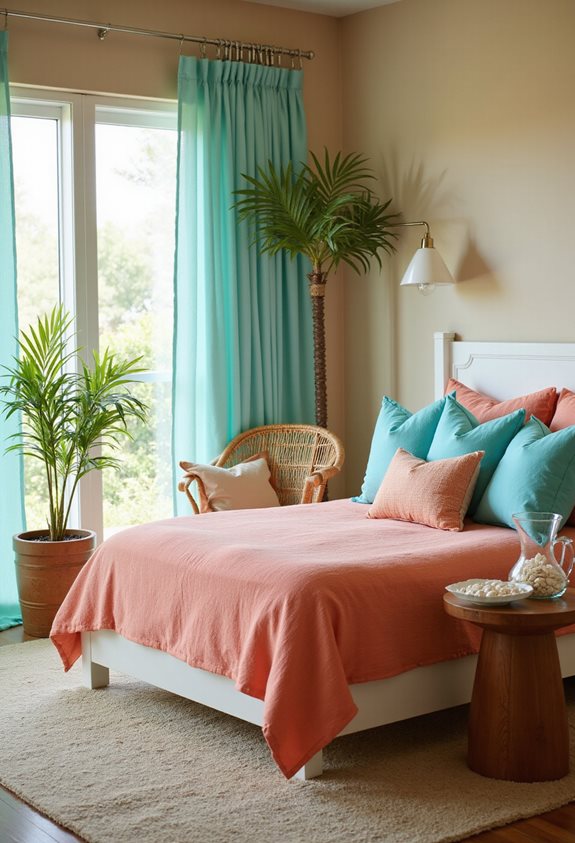 palette d'évasion côtière fraîche